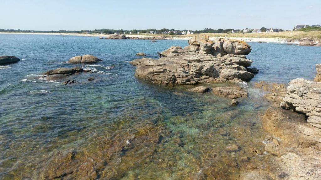A Moins De 100 Metres De La Mer A La Pointe De Trevignon Trégunc Exterior photo